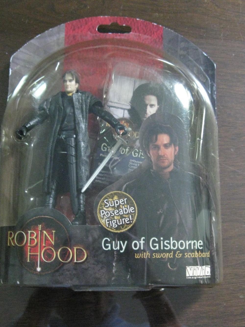 Guy of Gisborne action figure from the BBC TV Robin Hood series